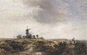 George cole The Windmilll on the Heath (mk37) Sweden oil painting artist